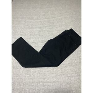 Levis 513 Jeans Mens Tag 36x30 Actual 37x30 Black Slim Straight Stretch Trucker